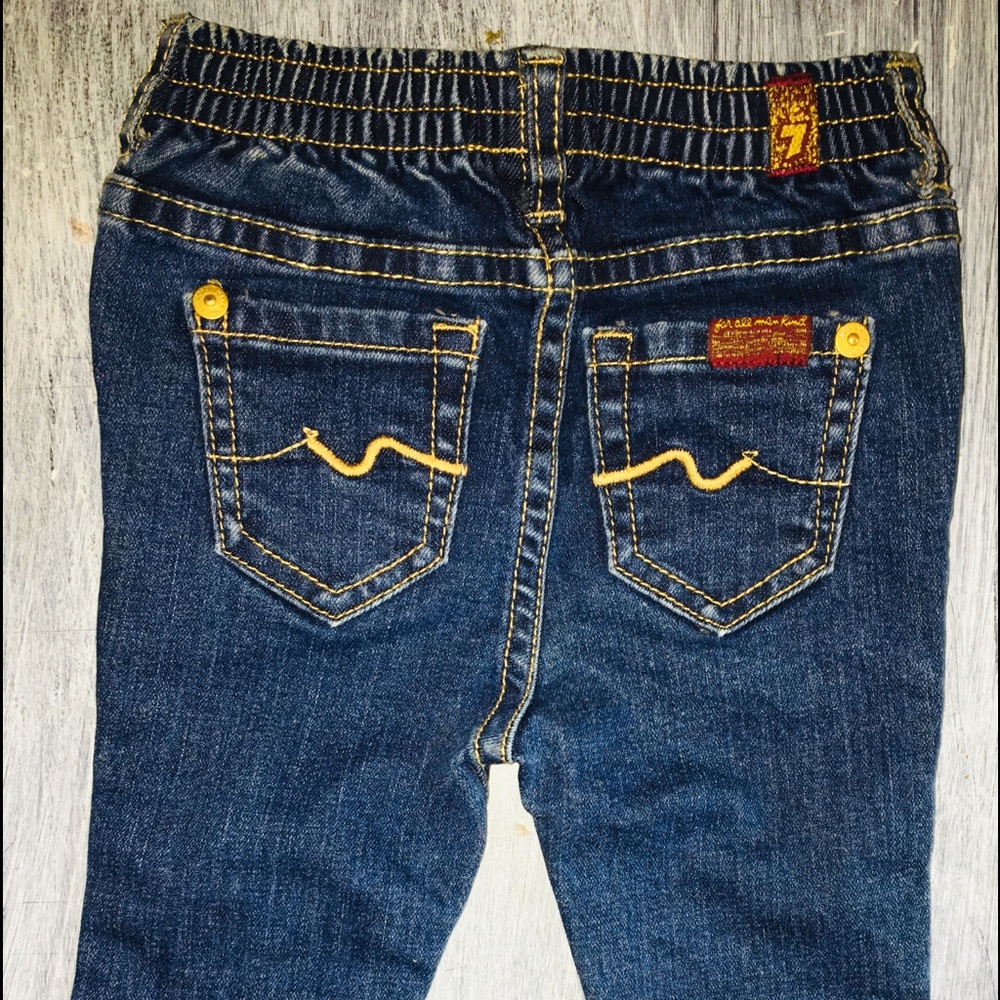 7 for all mankind skinny jeans 18months